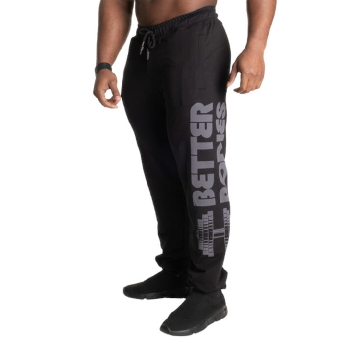Better Bodies Stanton Sweatpants V2 Light Grey Melange L