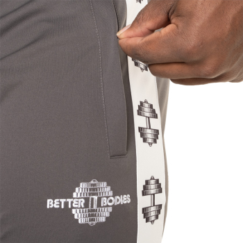 Better Bodies Bronx Track Pant Black-Red XL