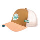 Coastal Beach Bevvies "doe-light orange" HFT Cap
