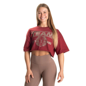 Better Bodies Onesize Tee Sangria Red