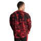 GASP Thermal Logo Sweater Red Camo M
