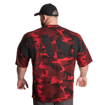 GASP Thermal Skull Tee Red Camo S