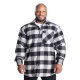GASP Heavy Flannel Shirt Grey/Black L