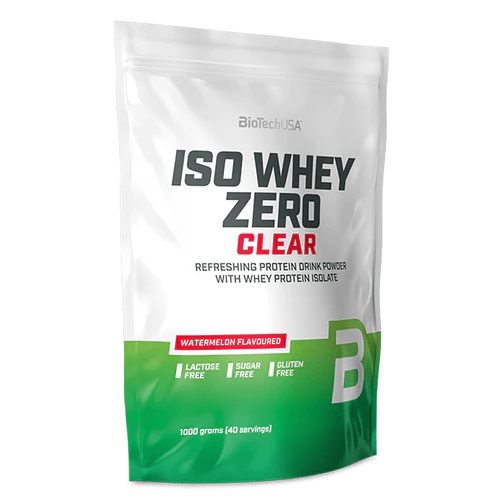 Biotech USA Iso Whey Zero Clear Protein laktosefrei 1000g Beutel Watermelon