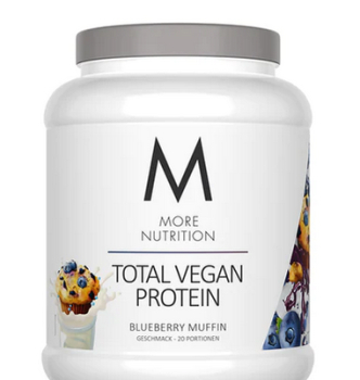 More Nutrition Total Vegan Protein 600g Dose Fine Milk...