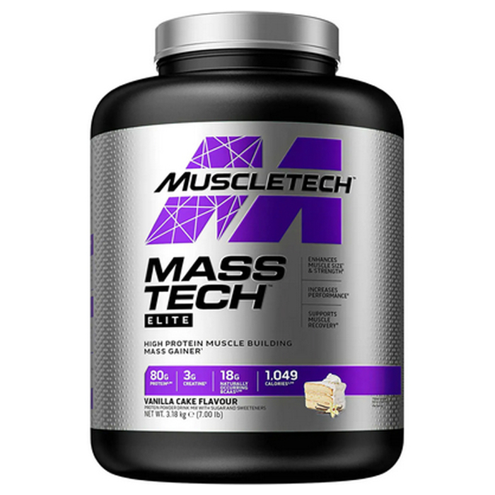 Muscletech Mass-Tech Elite 3,18kg Pulver Dose Cookies and Cream