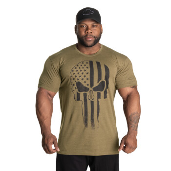 GASP Skull Standard Tee Army Green XXXL