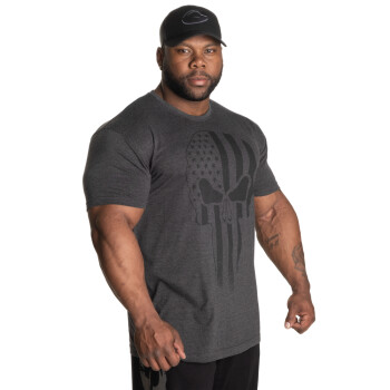 GASP Skull Standard Tee Dark Grey M