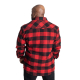 GASP Heavy Flannel Shirt Red-Black XXXL