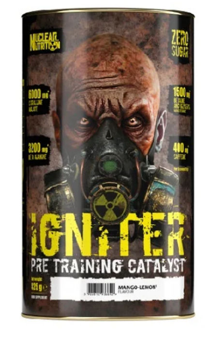 Nuclear Nutrition Igniter Pre Workout 438g Pulver Dose