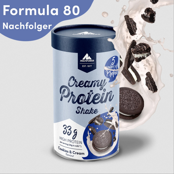 MHD Multipower Creamy Protein Shake 420g Pulver Dose Erdbeere