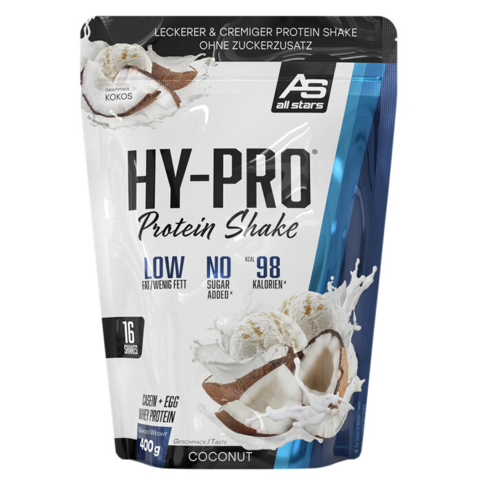 All Stars Hy-Pro Protein Shake 85 Beutel 400g Lemon-Quark