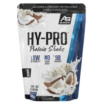 All Stars Hy-Pro Protein Shake 85 Beutel 400g Lemon-Quark