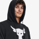 Under Armour Project Rock Terry Short Sleeve Hoodie Black XXL