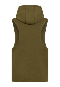 Golds Gym Muscle Joe Sleeveless Hoodie oliv M