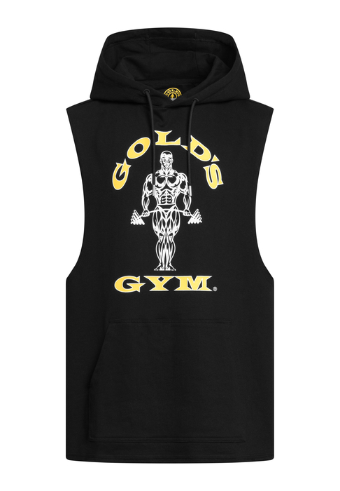 Golds Gym rmelloser Hoodie &ldquo;Muscle Joe&rdquo; Black