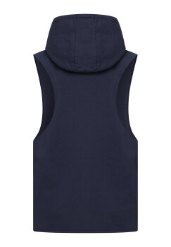 Golds Gym Muscle Joe Sleeveless Hoodie navy XL