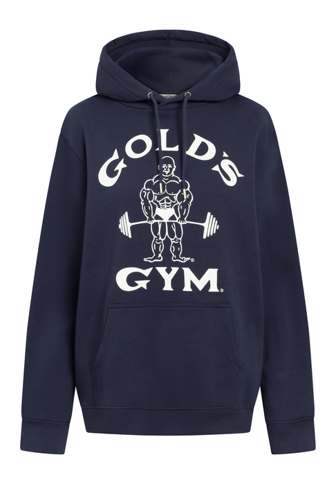 Golds Gym Classic Joe Heavyweight Hoodie navy