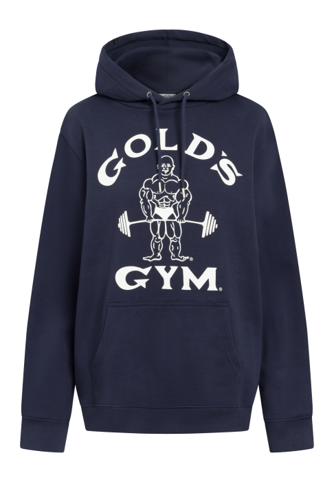 Golds Gym Classic Joe Heavyweight Hoodie navy L