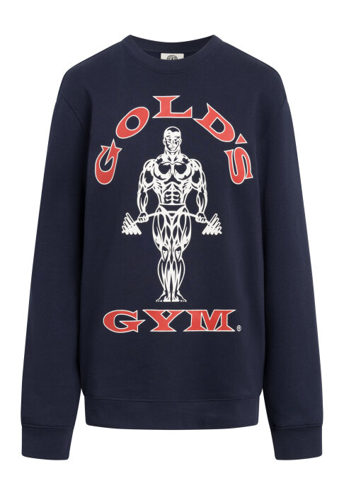 Golds Gym Muscle Joe Sweatshirt navy L