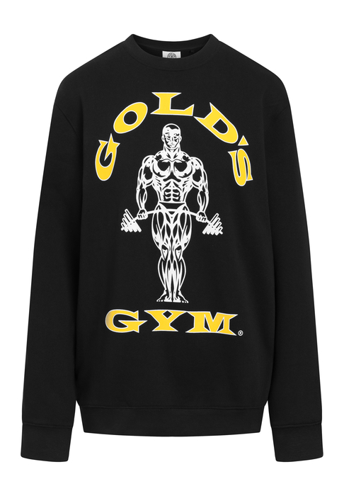 Golds Gym Muscle Joe Sweatshirt black S