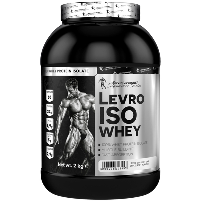 Kevin Levrone Levro ISO Whey Protein 2kg Pulver Dose Cookies with Cream