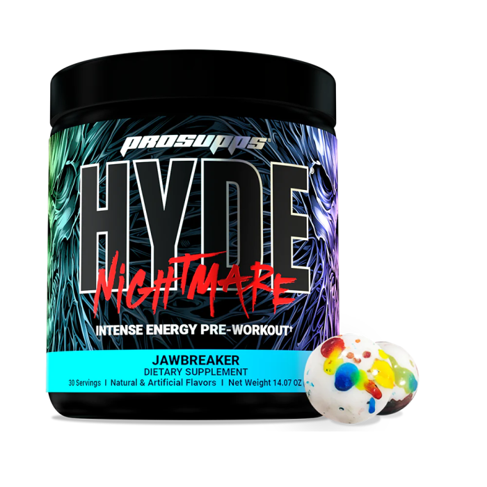 ProSupps HYDE Nightmare Pre Workout Booster 306g Pulver Dose Black N Blueberry