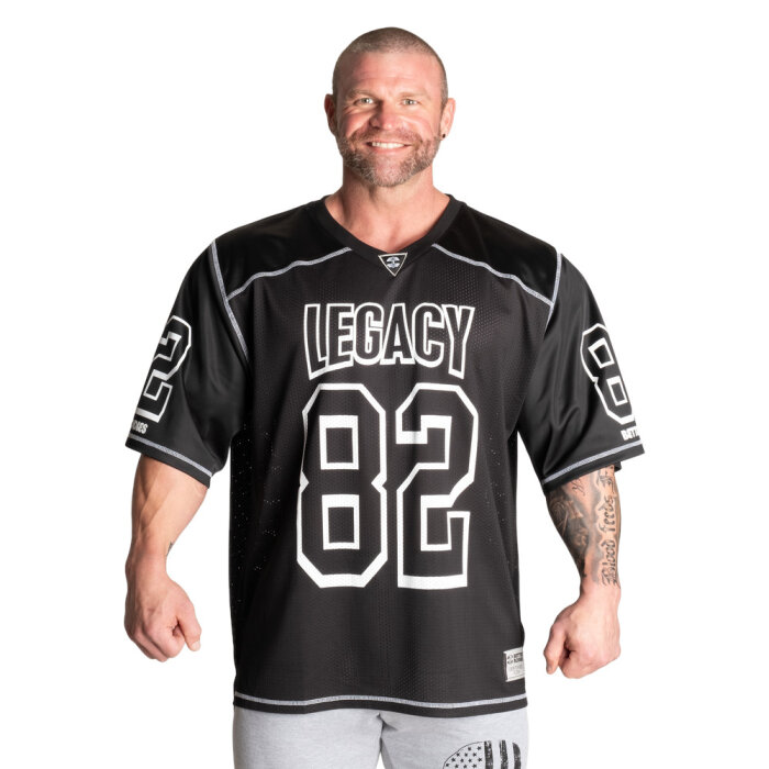 Better Bodies BB Legacy Football Tee Black XXXL