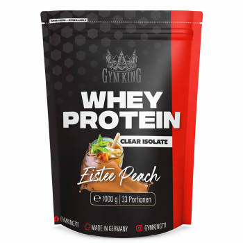 Gym King Clear Isolat Whey Protein 1000g Beutel