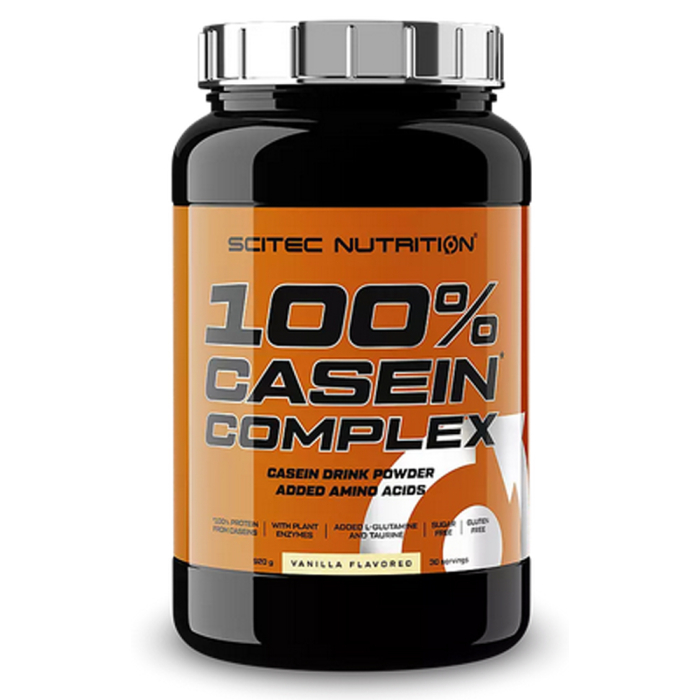 Scitec Nutrition 100% Casein Complex 920g Dose Belgische Schokolade