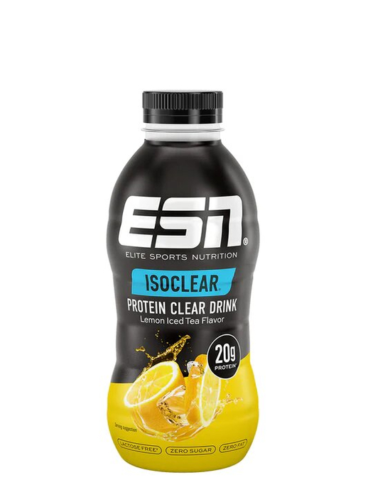 ESN Isoclear Protein Clear Drink RTD 500ml Lemon Iced Tea