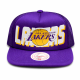 Mitchell & Ness NBA Billboard Trucker Snapback Los Angeles Lakers