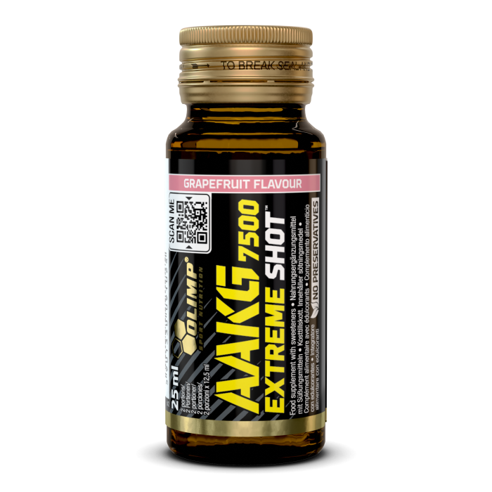 Olimp AAKG 7500 extreme shot Glasampulle 25ml Grapefruit