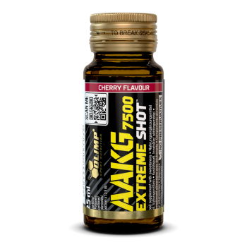Olimp AAKG 7500 extreme shot Glasampulle 25ml Kirsche