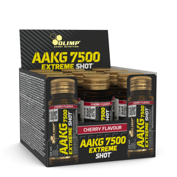 Olimp AAKG 7500 extreme shot Glasampulle 9 x 25ml Grapefruit