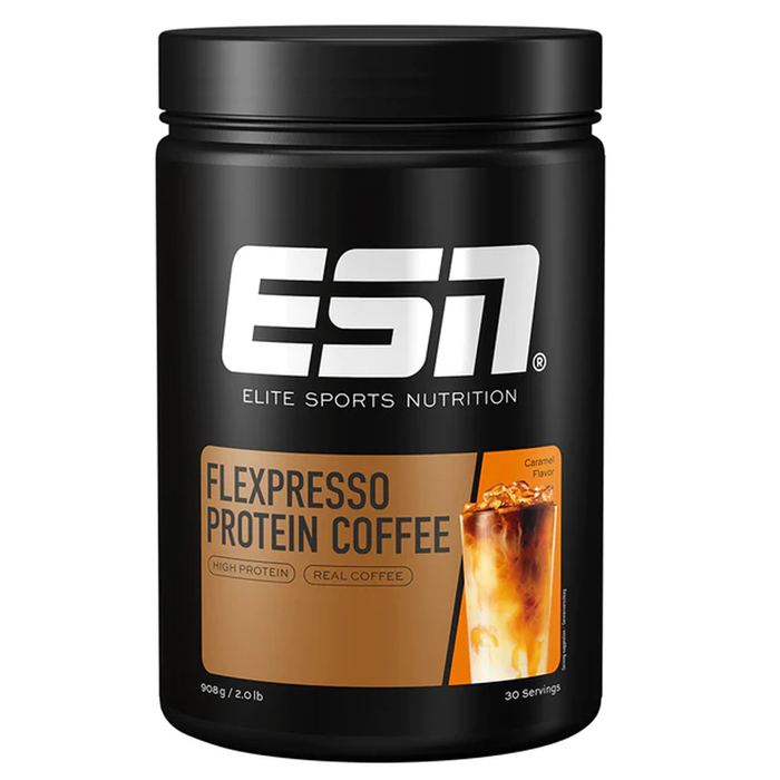 ESN Flexpresso Protein Coffee 908g Dose Caramel Flavor