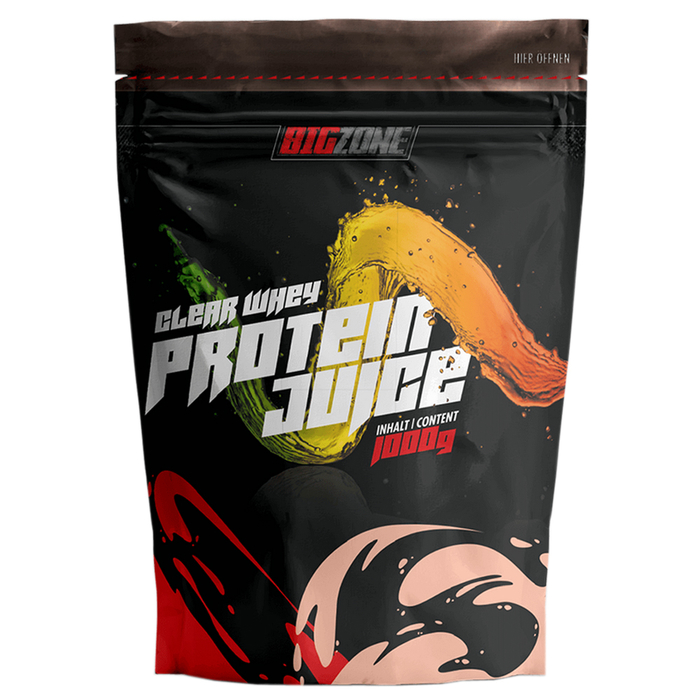 Big Zone Clear Whey Protein Juice 1000g Beutel Mango Maracuja