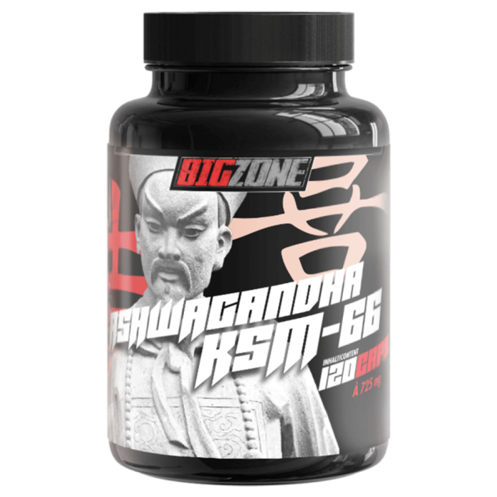 Big Zone Ashwagandha KSM-66 120 Kapsel Dose
