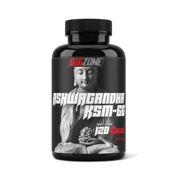 Big Zone Ashwagandha KSM-66 120 Kapsel Dose