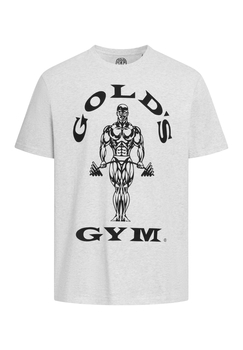 Golds Gym Muscle Joe Sport T-Shirt Light Grey Melange