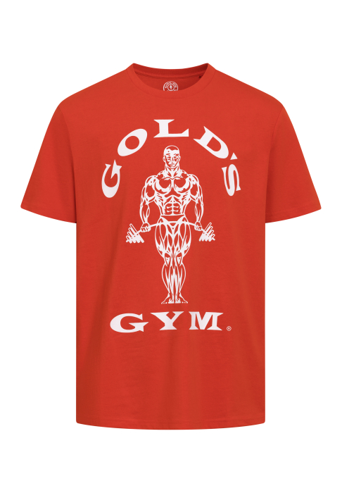Golds Gym Muscle Joe Sport T-Shirt Red L