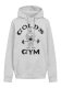 Golds Gym Classic Joe Heavyweight Hoodie Grey Melange L