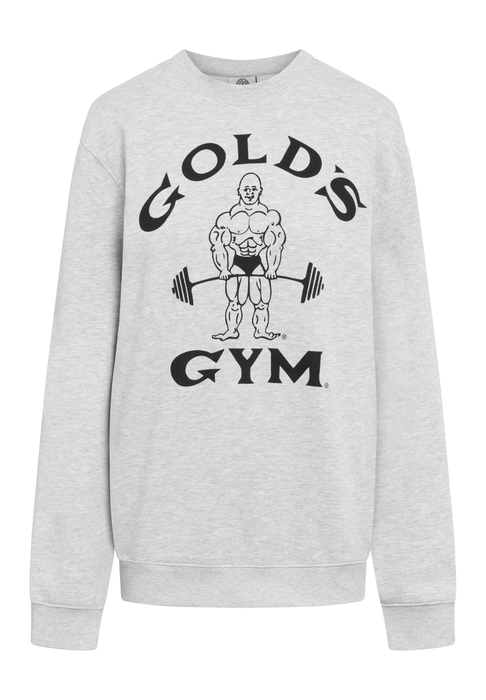 Golds Gym Sweatshirt Classic Joe Gray Melange