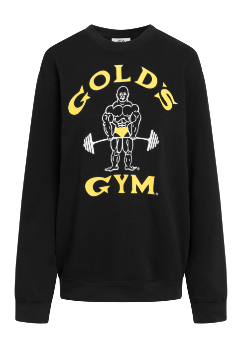 Golds Gym Sweatshirt "Classic Joe" Black XL
