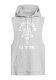 Golds Gym Ärmelloser Hoodie “Muscle Joe” Sleeveless Hoodie Light Grey Melange