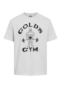 Golds Gym Classic Joe Sport T-Shirt Light Grey Melange