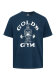 Golds Gym Classic Joe Sport Crew Neck Tee T-Shirt Navy