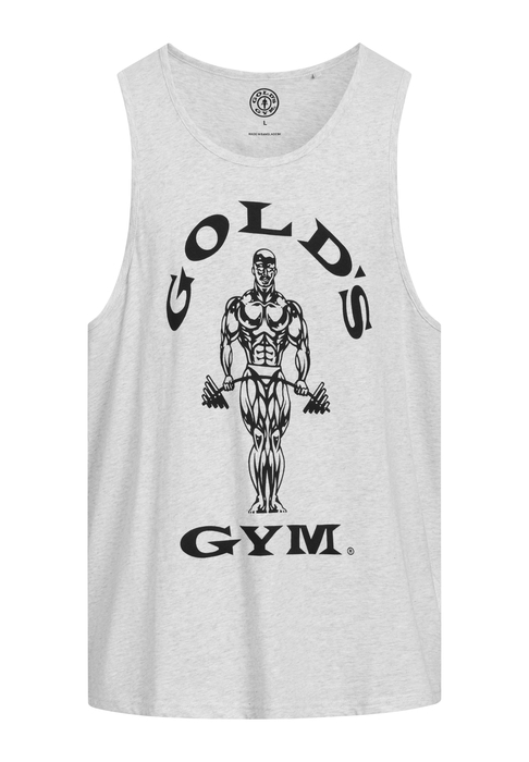 Golds Gym Tank Top Muscle Joe Light Grey Melange
