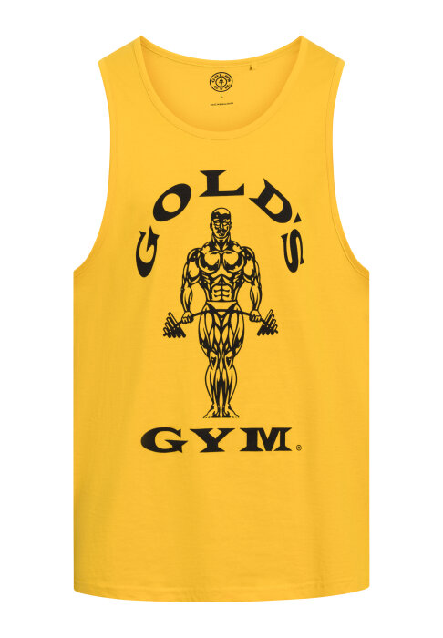 Golds Gym Tank Top Muscle Joe Gold