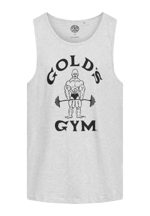 Golds Gym Tank Top Classic Joe Light Grey Melange S